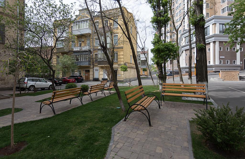 Kyiv White Apartment Exterior foto